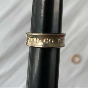 Tiffany 1837 sterling silver ring